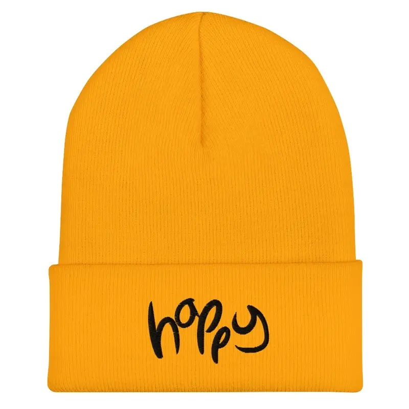 Happy Beanie - Yellow